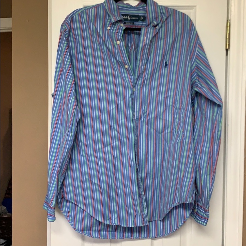 Men’s Large Polo Button Down